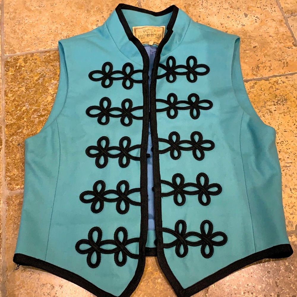 Vintage Double D Southwestern Wool Vest